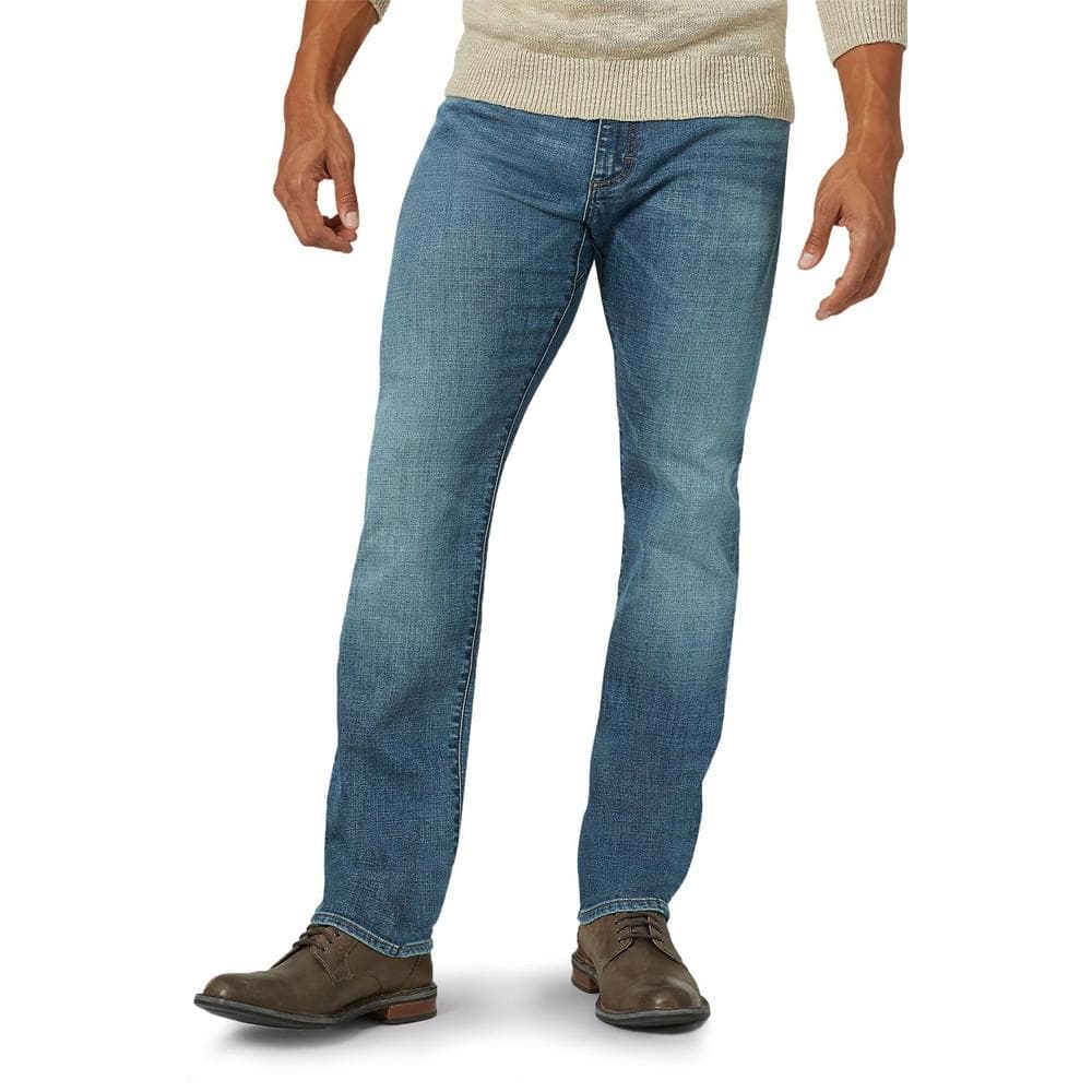 Jean Slim Bleu Homme Lee MVP Lenny 1