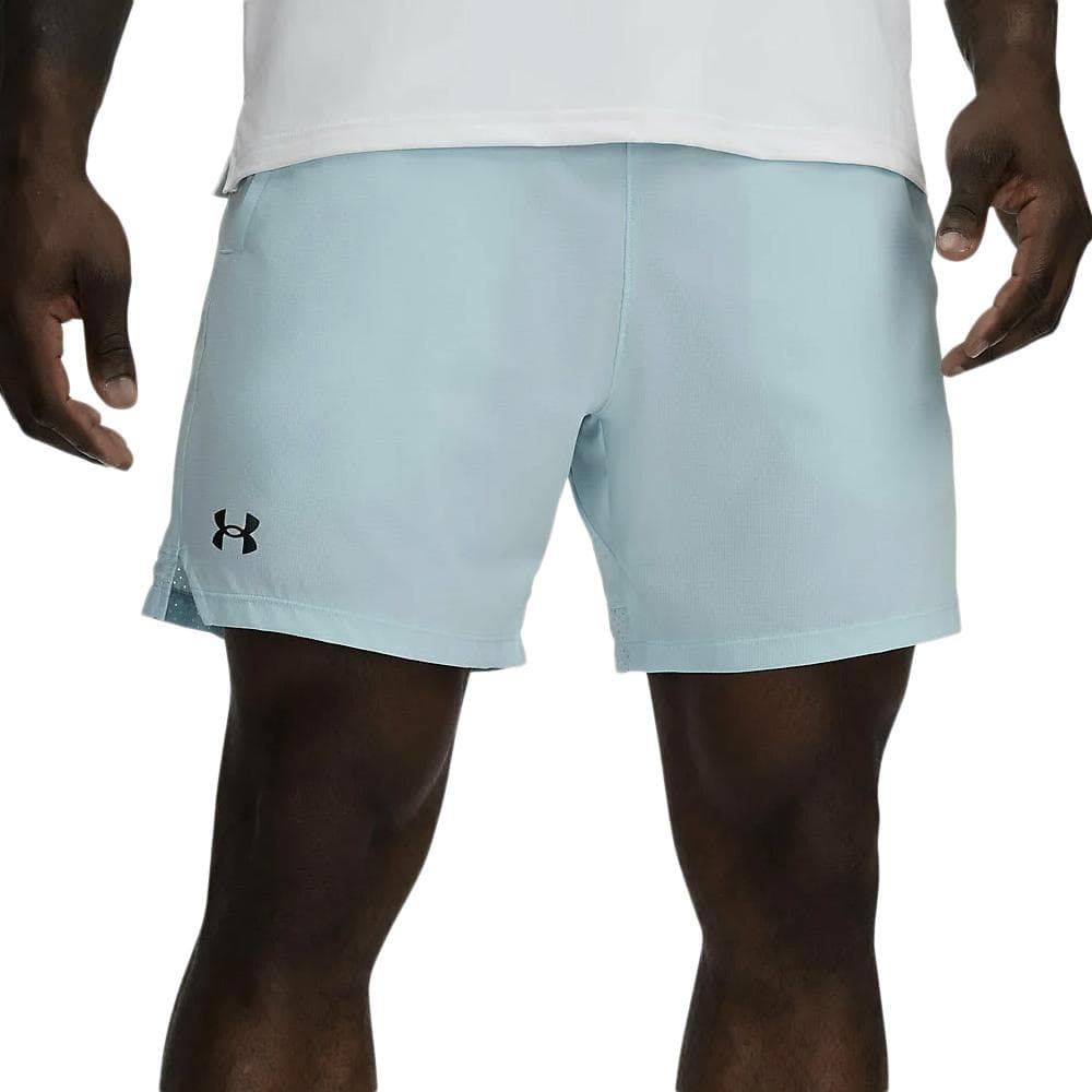Short de Running Bleu Clair Homme Under Armour Vanish Woven 1373718 1