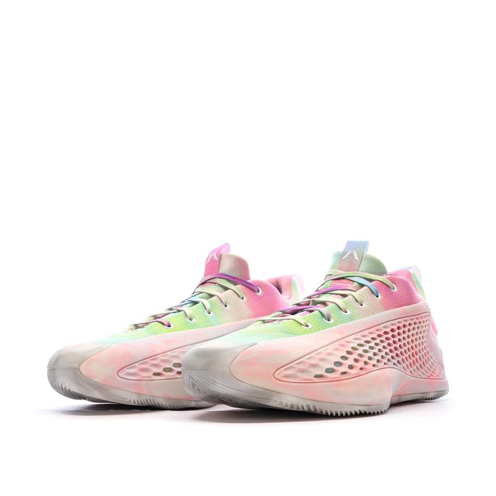 Chaussures de Basketball Rose/Blanc Homme Adidas Anthony Edwards 1 Low 6