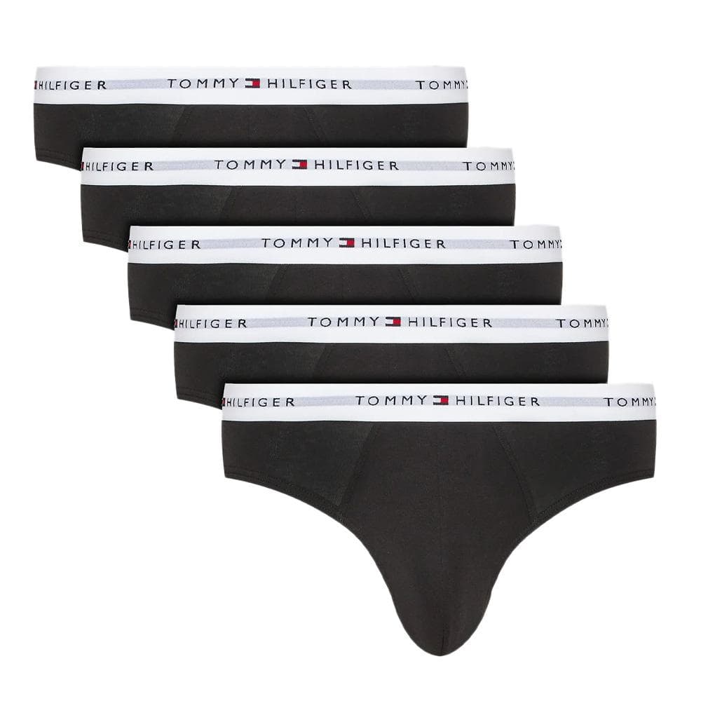 Lot de 5 Slips Noir Homme Tommy Hilfiger UM0UM02905 1