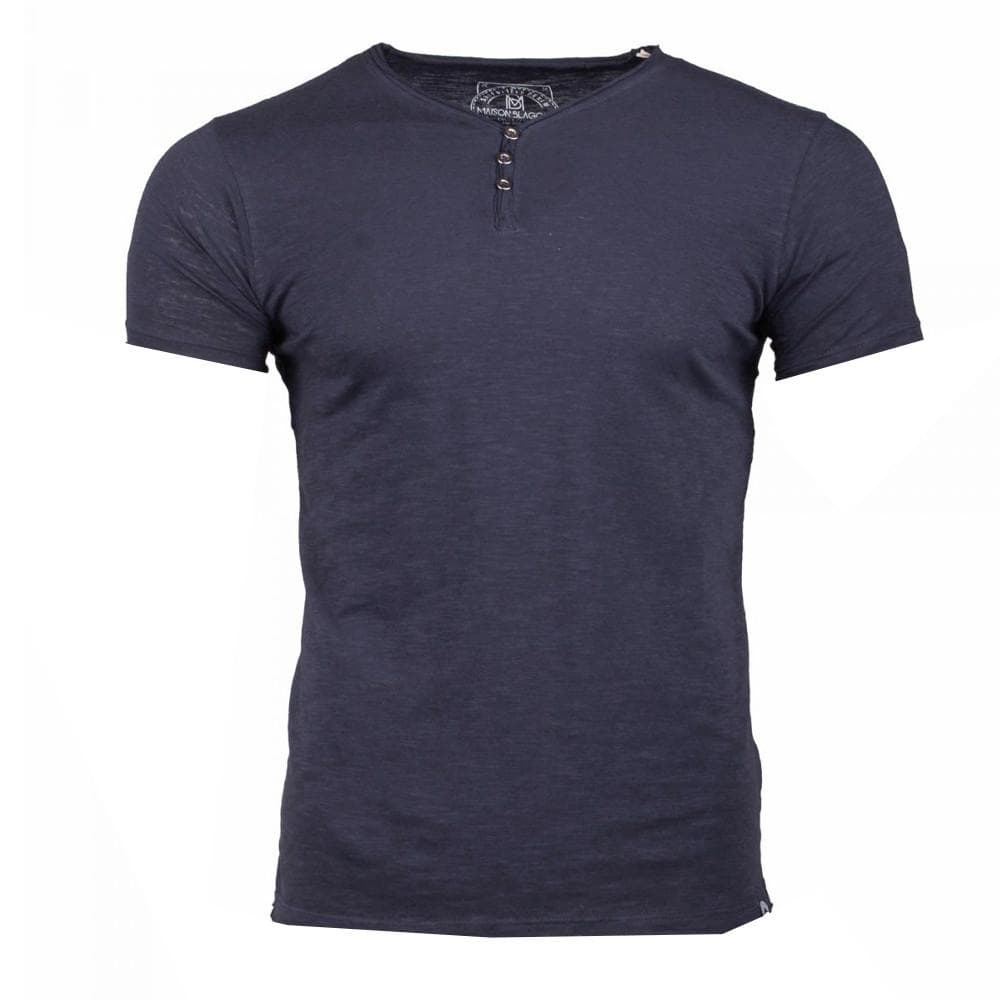 T-shirt Bleu Homme La Maison Blaggio Mattew 1