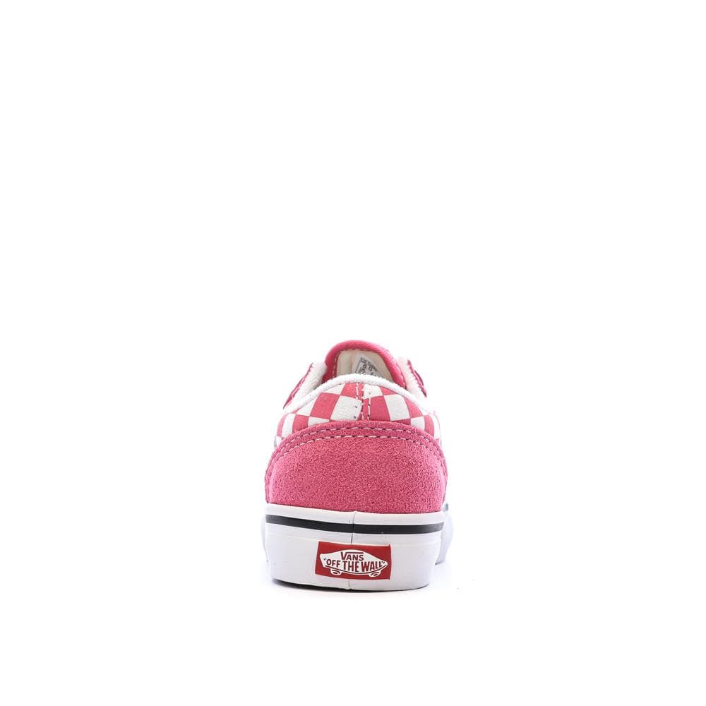 Baskets Rose Garçon Vans Old Skool V Check 3