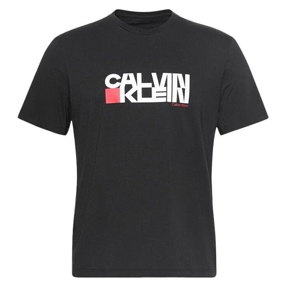 T-Shirt Noir/Rouge Homme Calvin Klein Jeans LV04RD814G 2