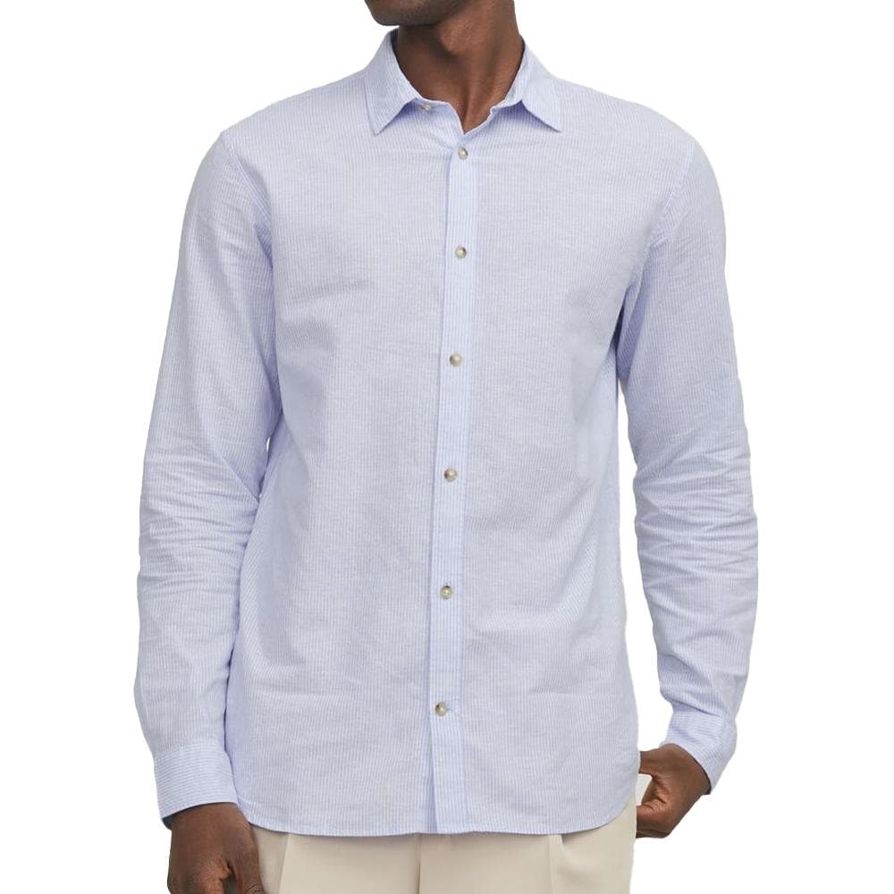 Chemise Bleu/Blanc Homme Jack & Jones Summer 1