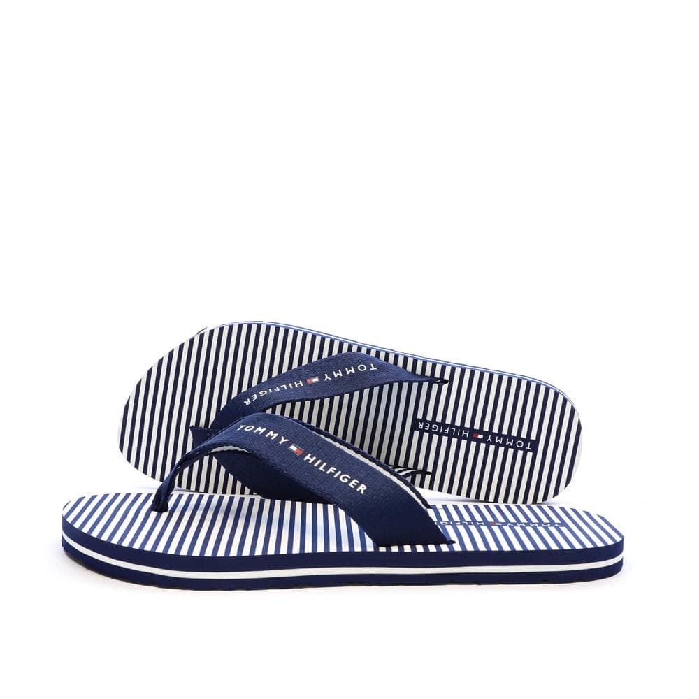 Tongs Marine/Blanches Femme Tommy Hilfiger Ithaca 1