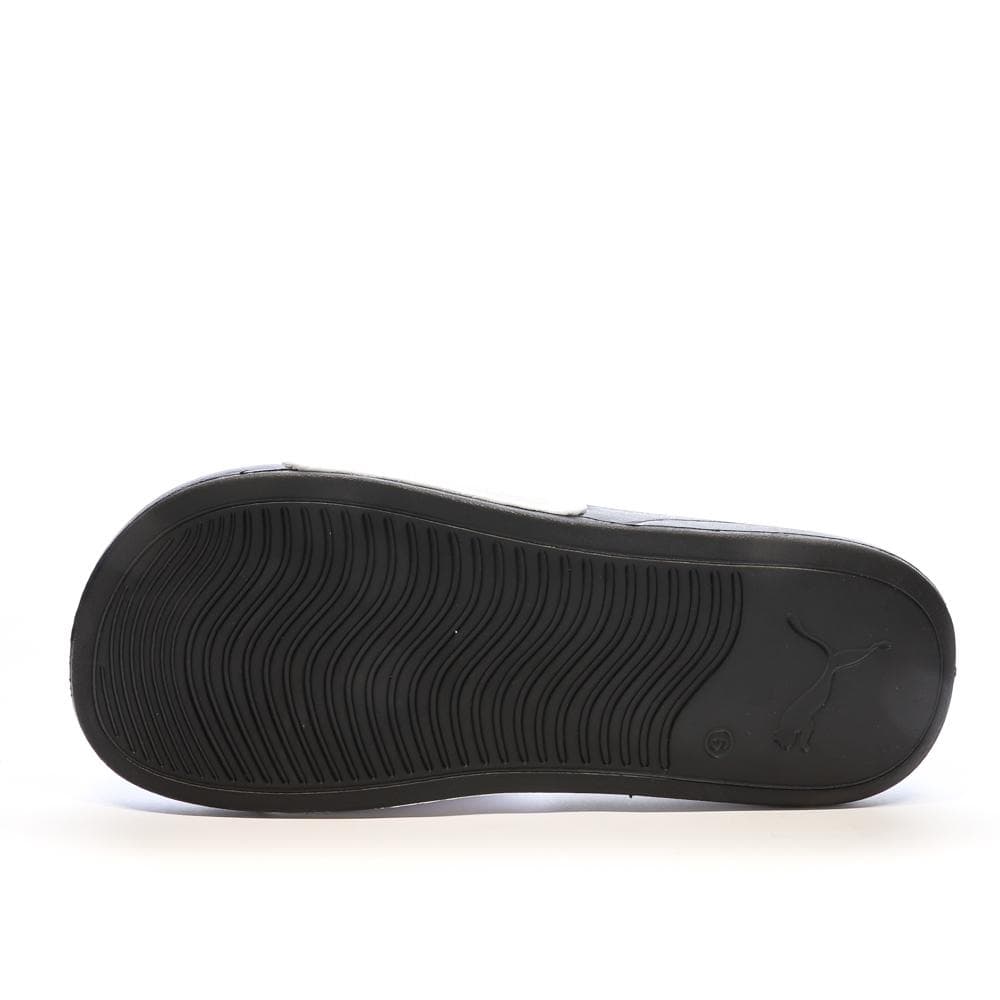 Claquettes Blanche/Noire Homme Puma Popcat 20 2