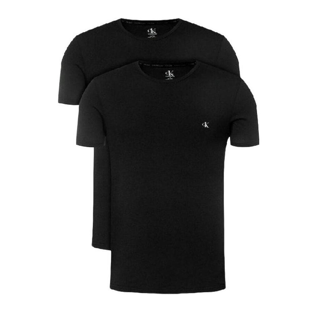 Lot de 2 T-shirts Noir Homme Calvin Klein Jeans Monologo 1