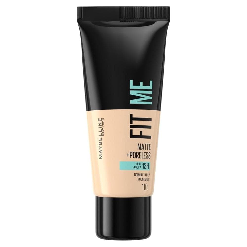 Fond de teint Fit Me Matte + Poreless Maybelline New York 110 1