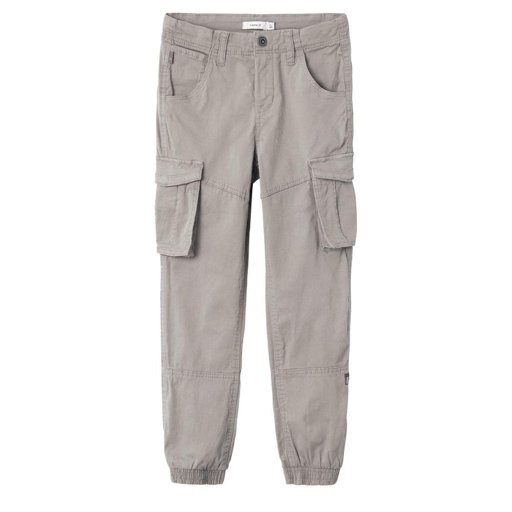 Pantalon Cargo Gris Clair Garçon Name it Cargo 3