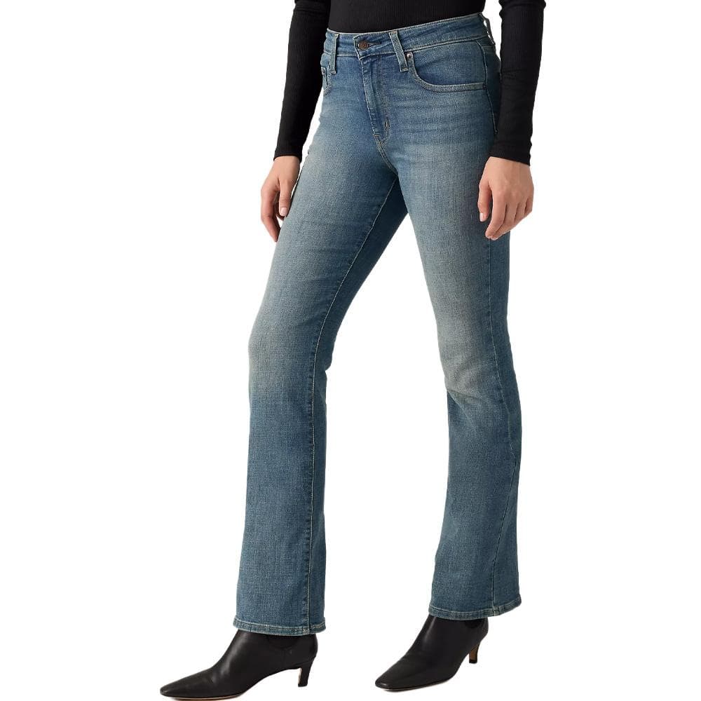 Jean 725 Bleu Bootcut Femme Levi's High Rise 1