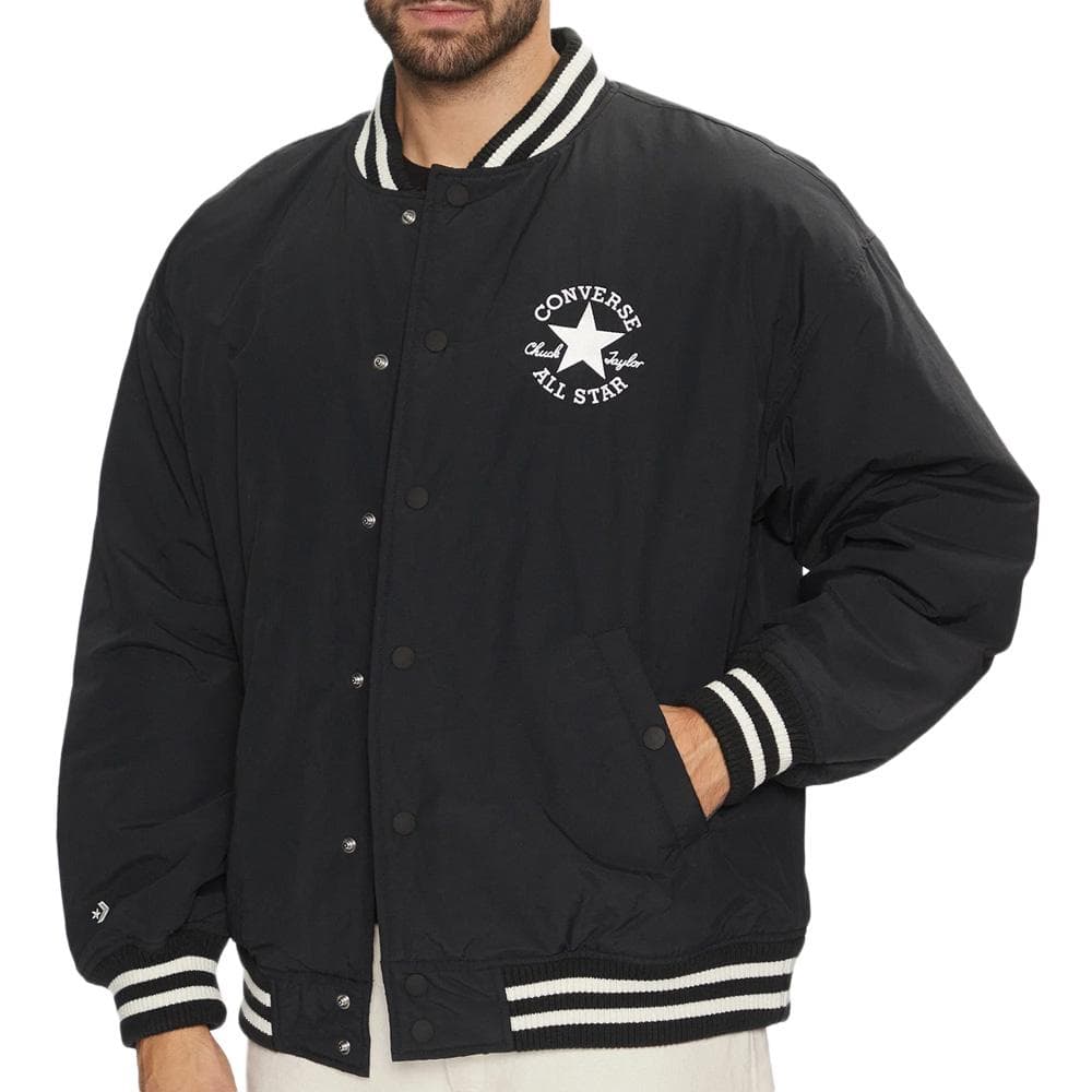 Veste Noir Homme Converse Varsity 1