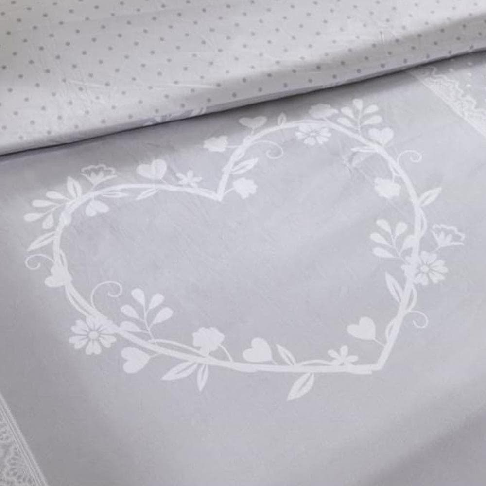Parure de Lit Gris/Blanc Today 240x260 CM 3