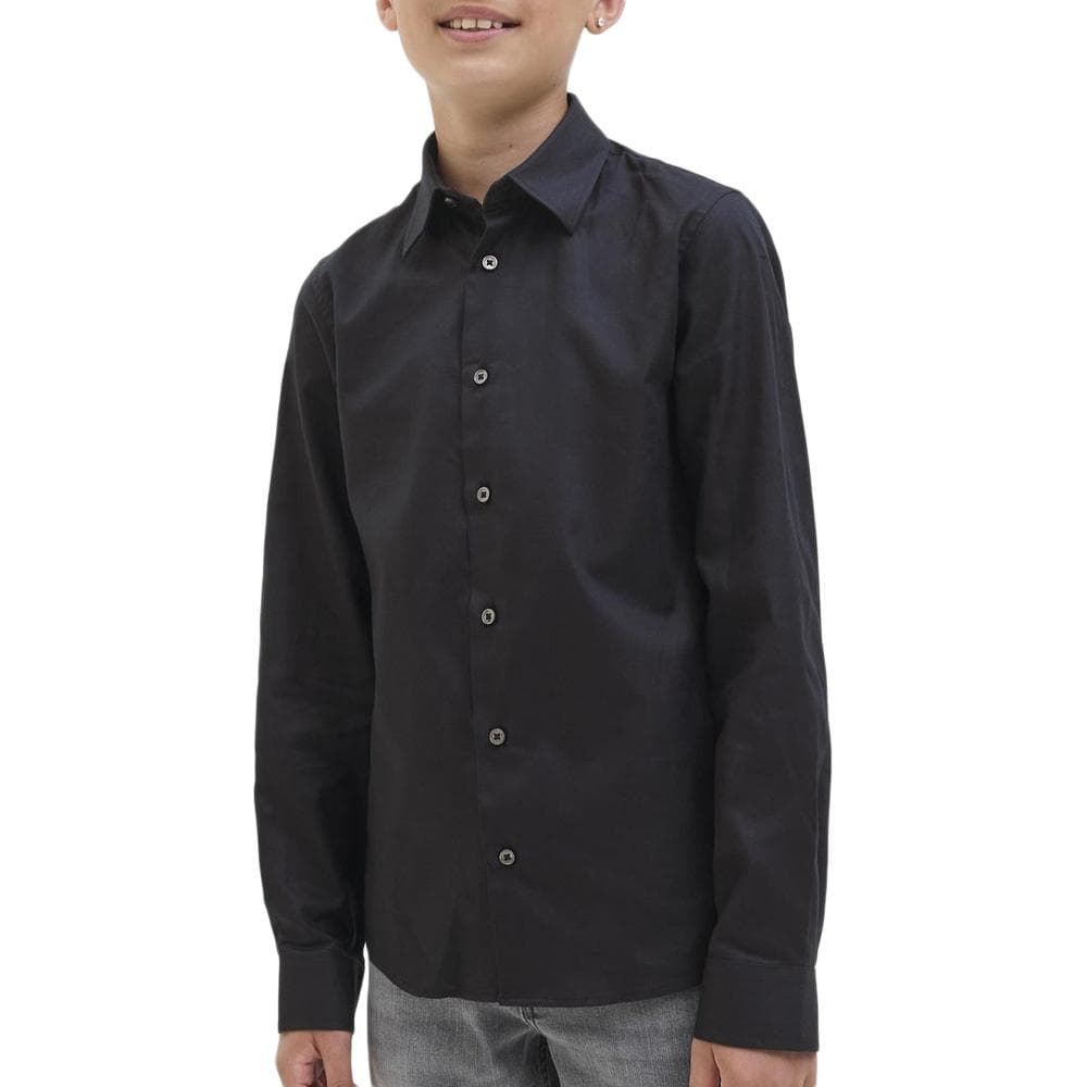 Chemise Noir Garçon Jack & Jones Nico 1