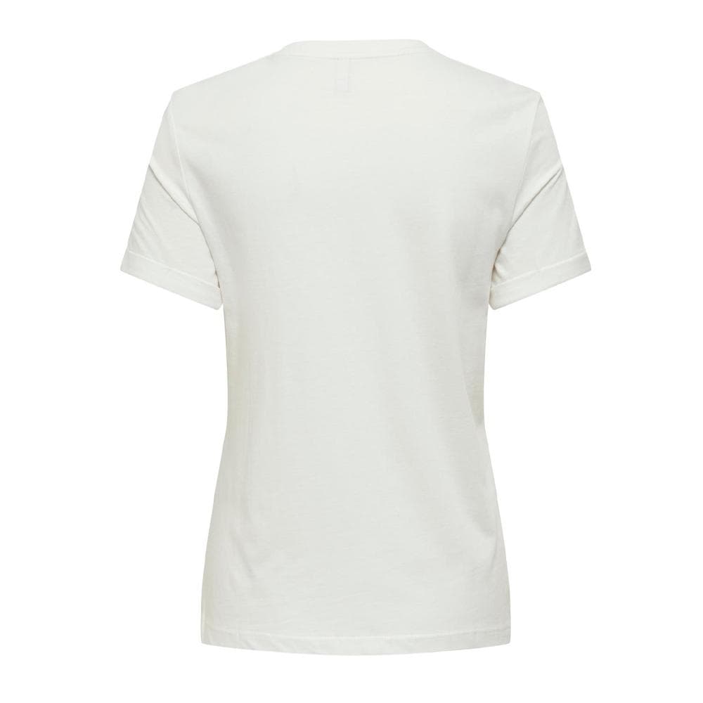 T-Shirt Blanc Femme Only Stella 2