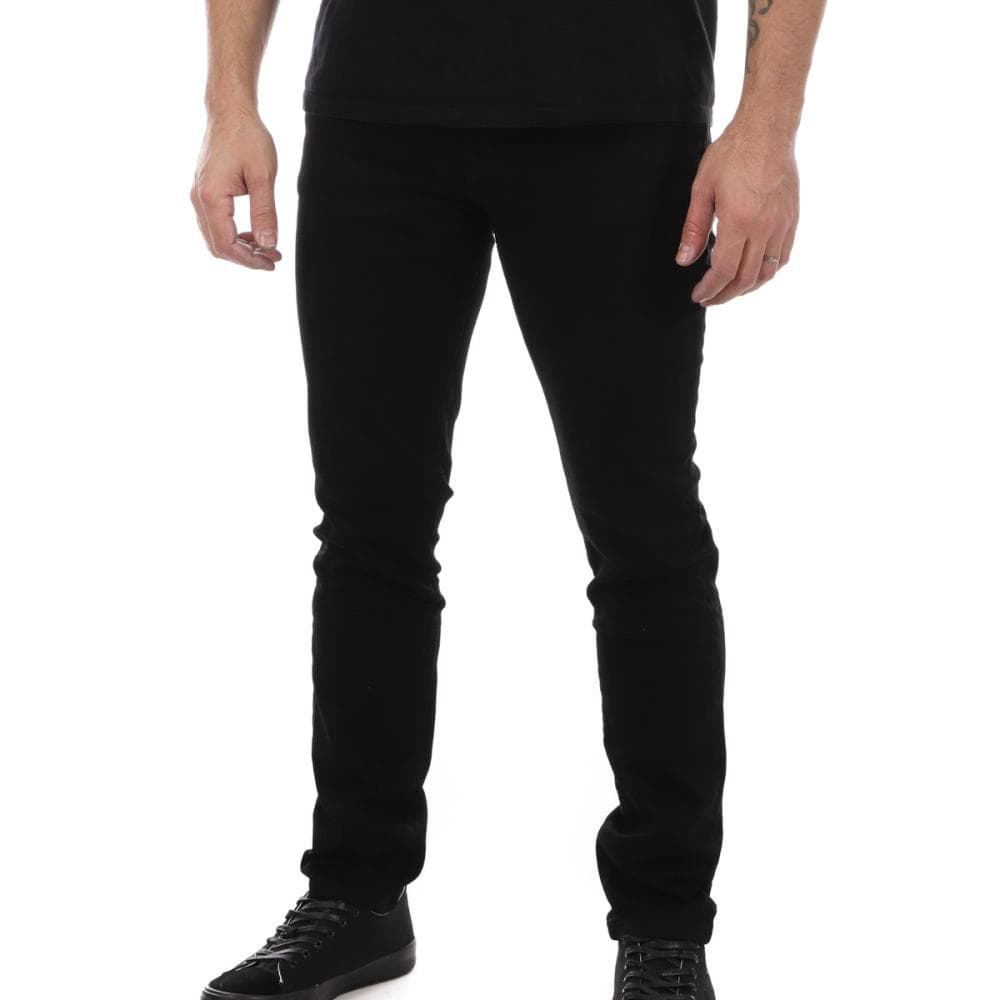 Jean Slim Noir Homme Schott TRD 1