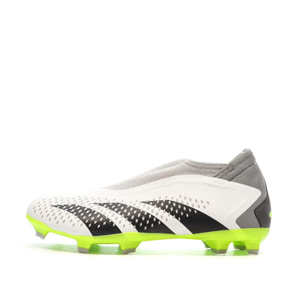 Chaussures de football Blanche/Noire/Jaune Homme Adidas Predator Accuracy 1