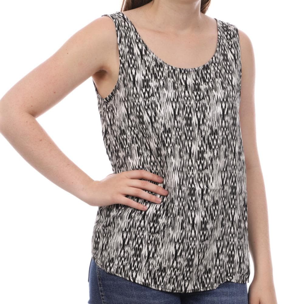 Top Blanc Imprimé Femme Vero Moda Easy 1
