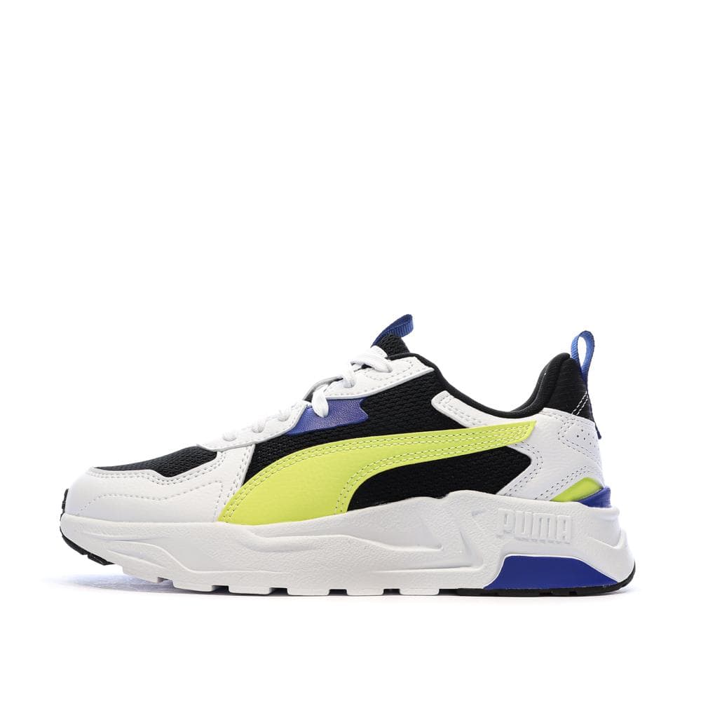 Baskets Noire/Jaune Garçon Puma Trinity 1