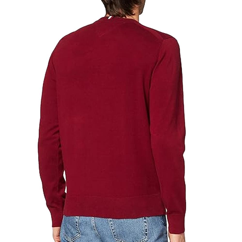 Pull Bordeaux Homme Tommy Hilfiger Pima MW0MW28047 2