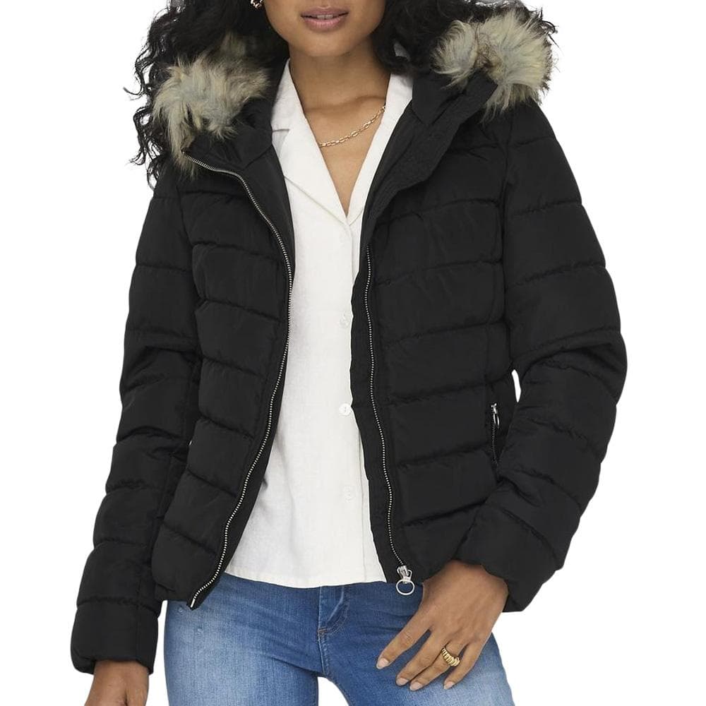 Doudoune Noir Femme Only Quilted 1