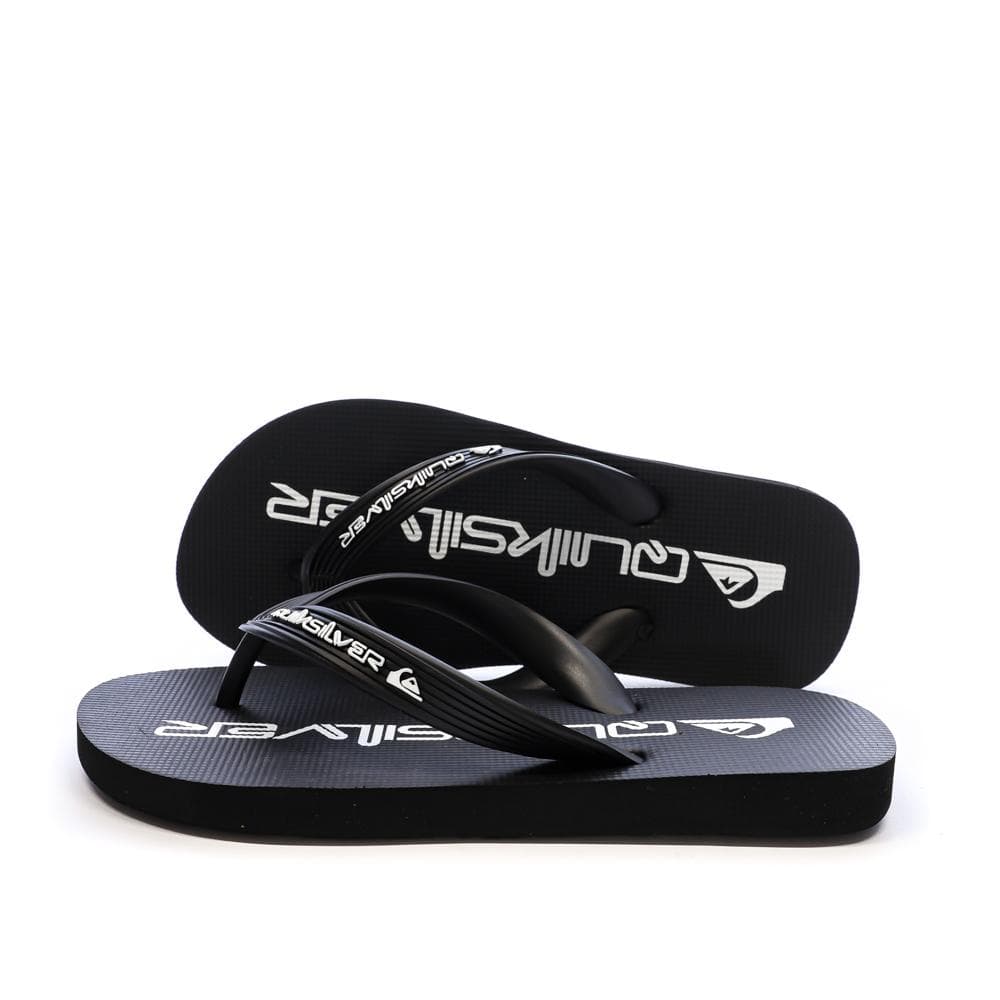 Tongs Noir/Blanc Garçon Quiksilver Java 1