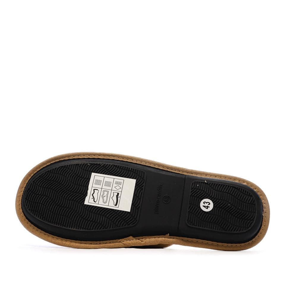 Chaussons Camel Homme Pierre Cardin Bouclettes 5