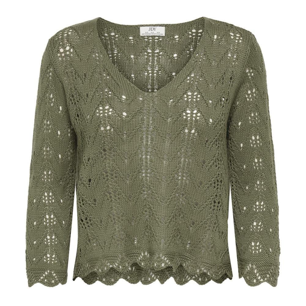 Pull Kaki Femme JDY Susi 3/4 1