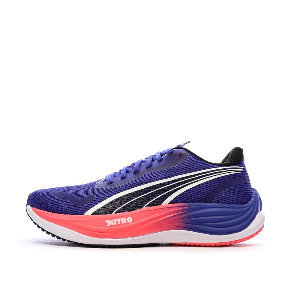 Chaussures de Running Bleu Femme Puma Velocity Nitro 3 1
