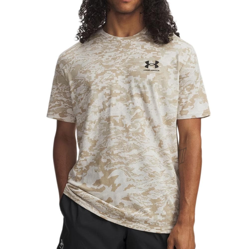 T-shirt Marron/Beige Homme Under Armour Camo 1