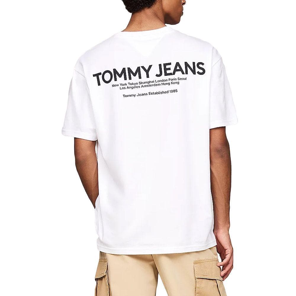 T-shirt Blanc Homme Tommy Hilfiger Pri 2