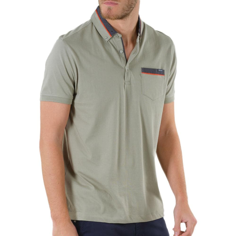 Polo Vert Homme Deeluxe Fast 1