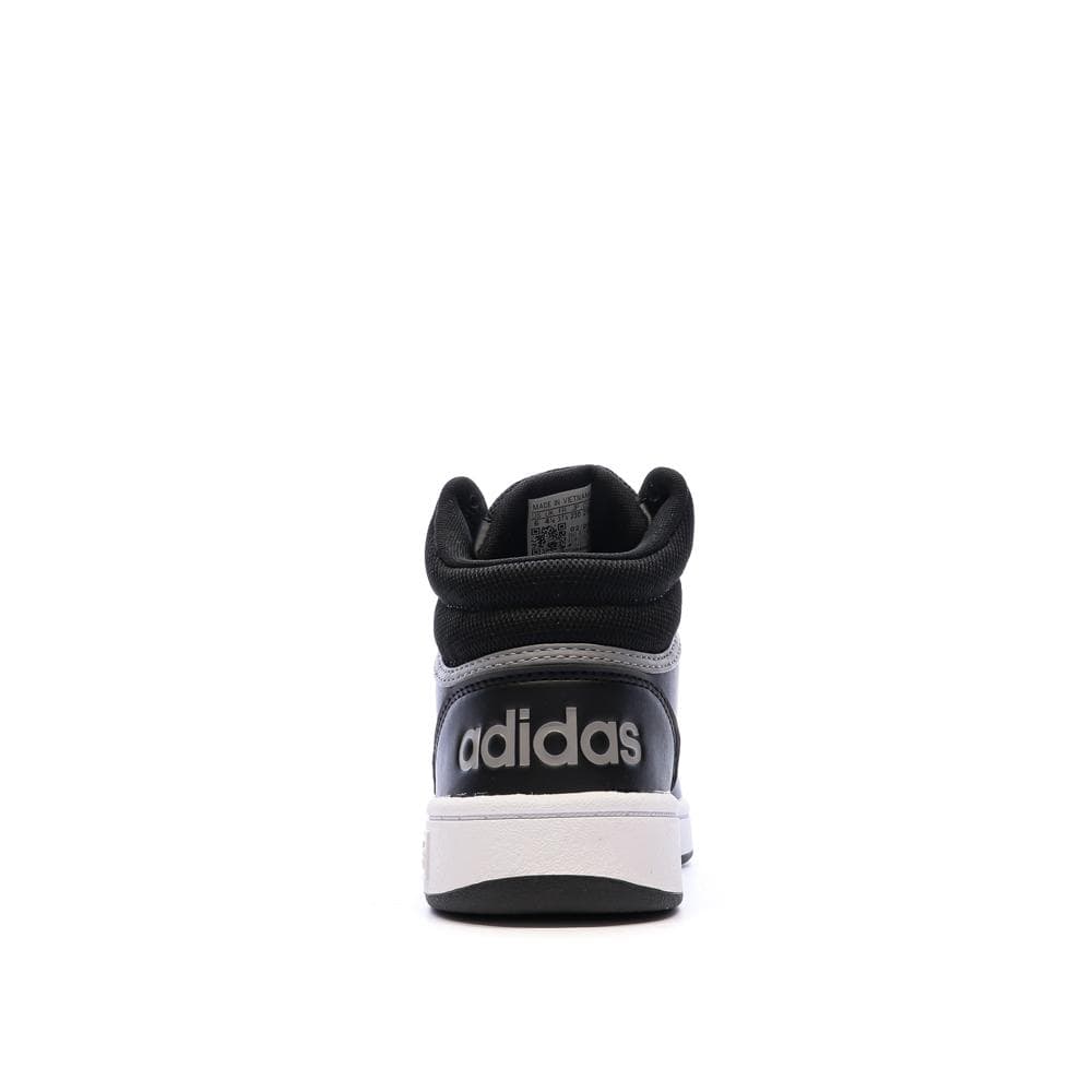 Baskets Noires Femme Adidas Hoops GW5456 3