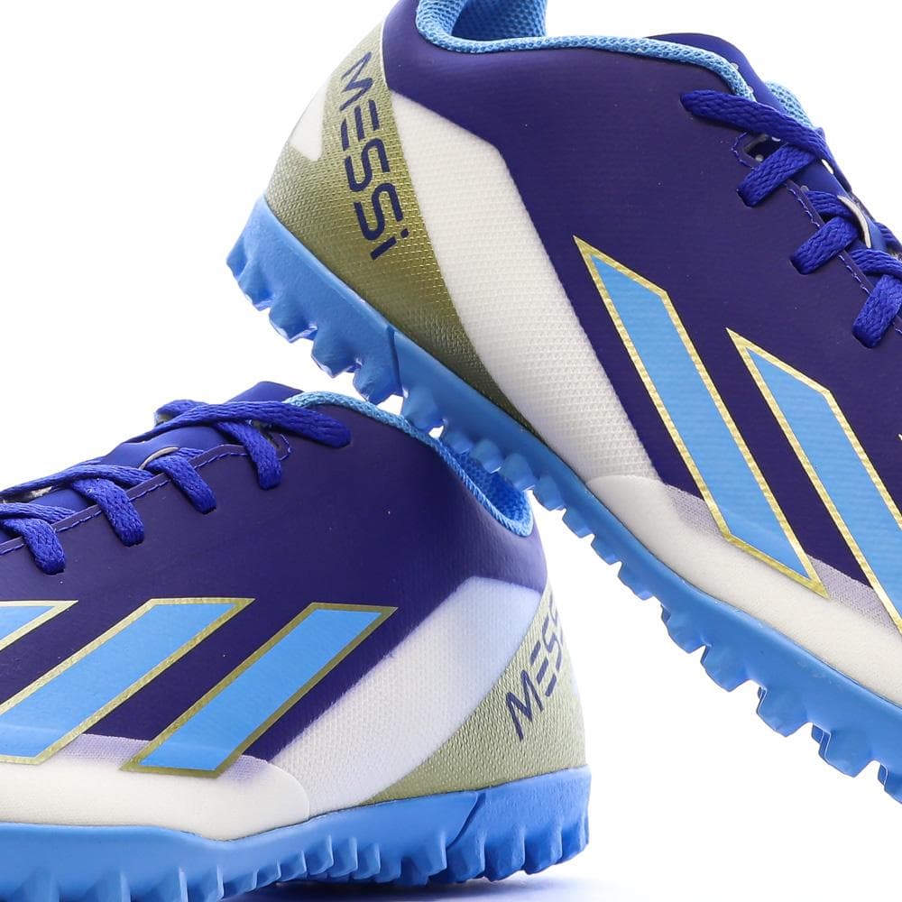 Chaussures de Football Bleu/Violet Homme Adidas X Crazyfast Club Messi 7