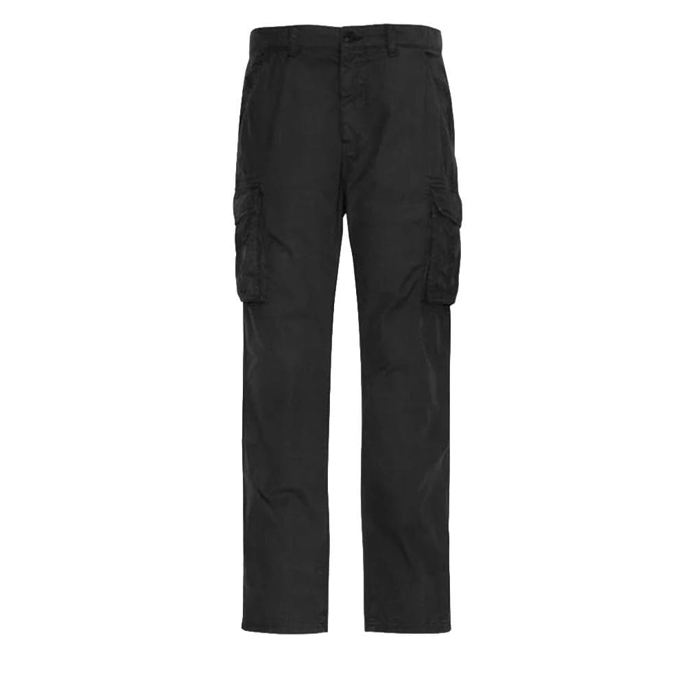 Pantalon Noir Homme Schott Pantalon Cargo 1