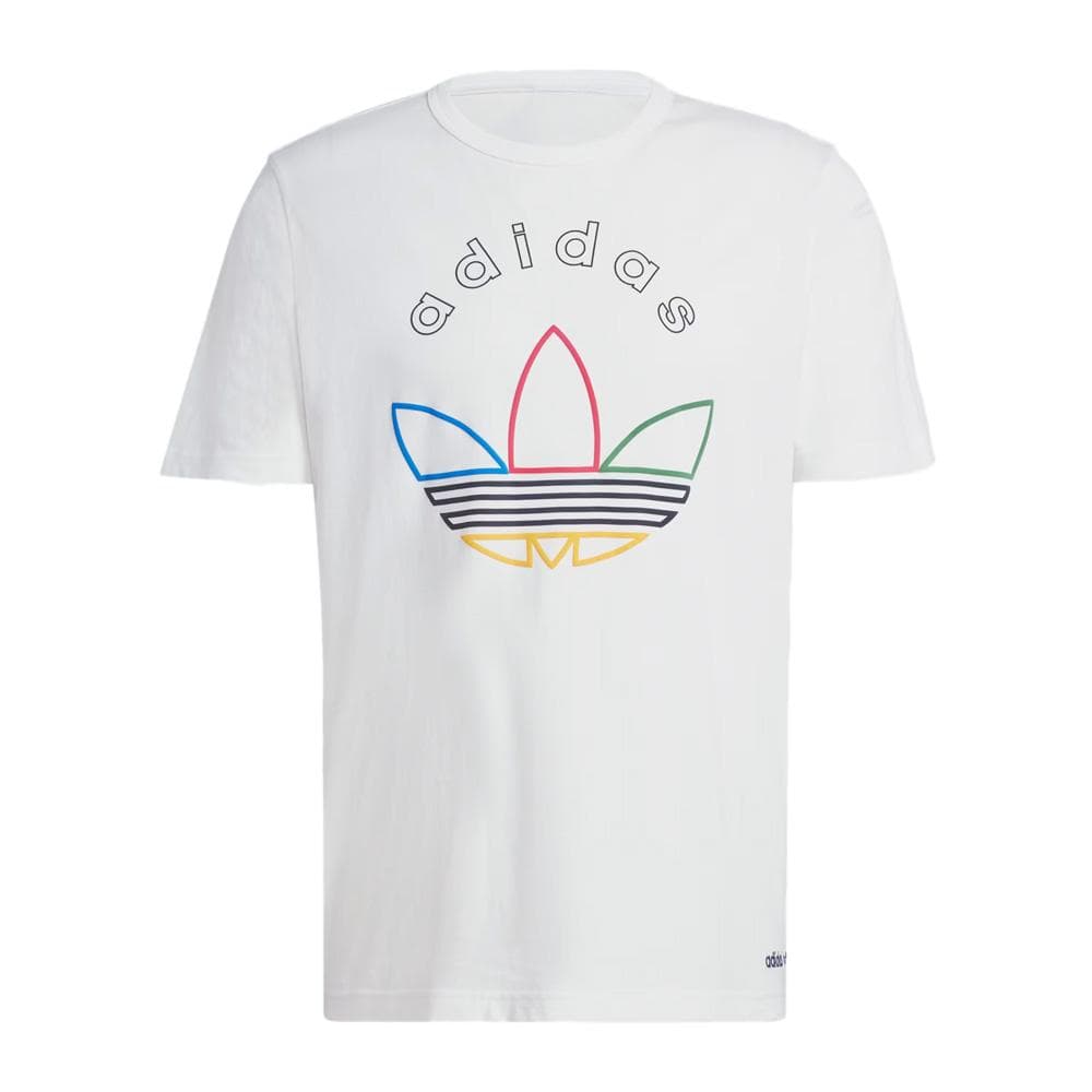 T-Shirt Blanc Homme Adidas Grfx 2