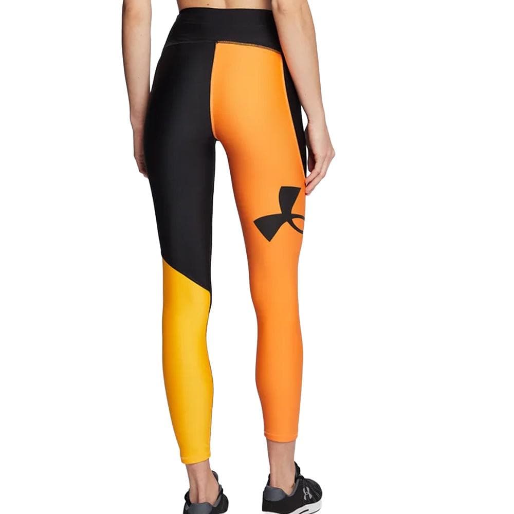 Legging de sport Noir/Orange Homme Under Armour Ankle 2