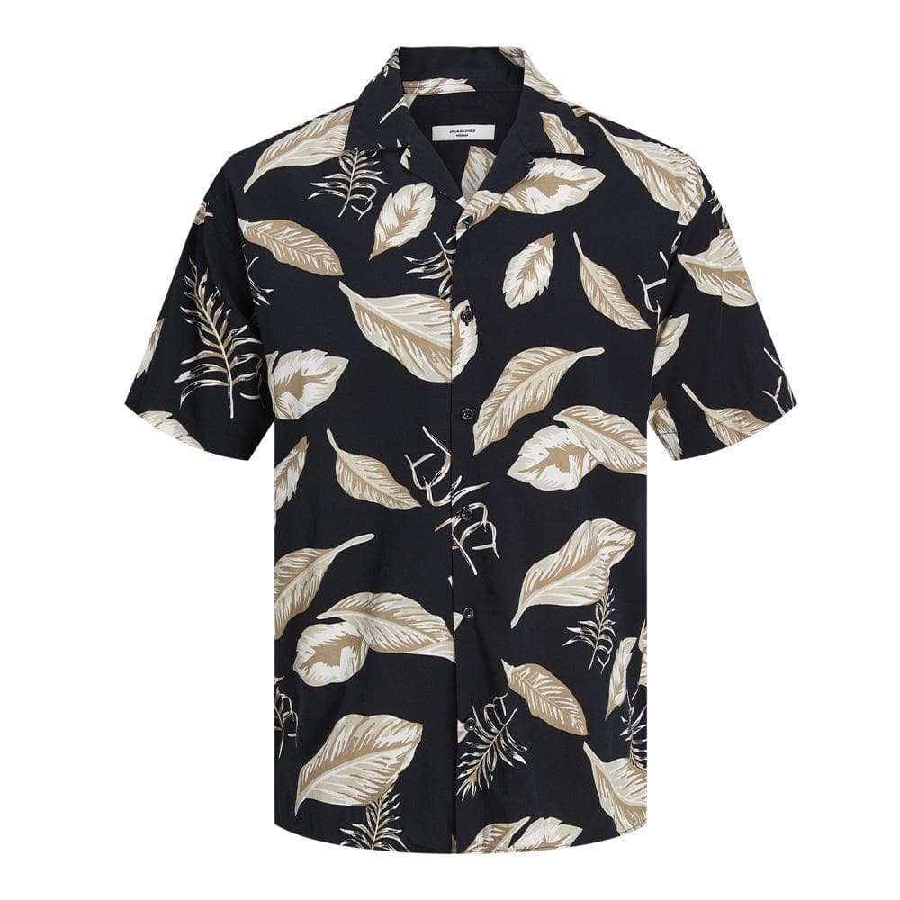 Chemise Marine/Beige Homme Jack & Jones Bladrew 1