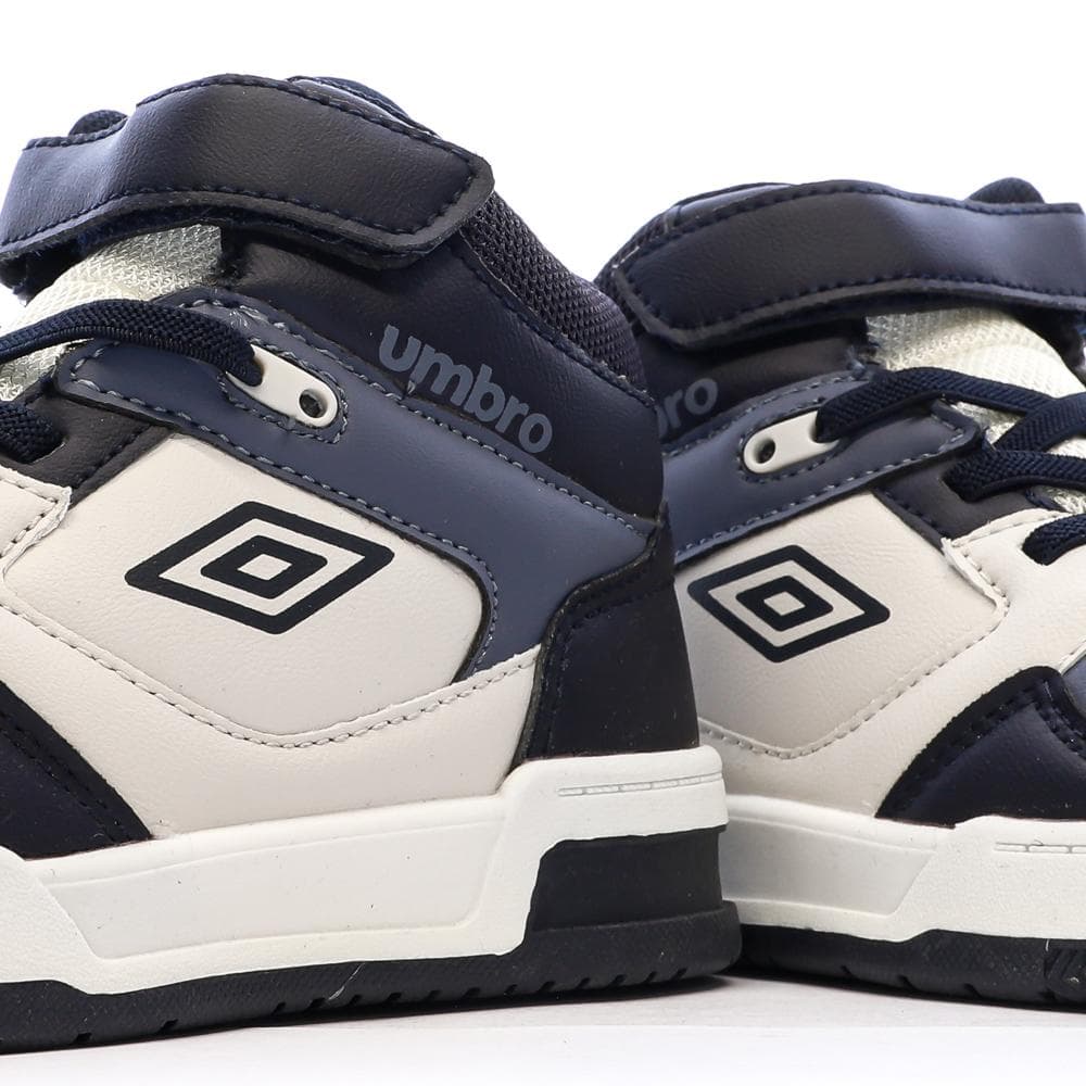 Baskets Marines/Noires/Blanches Garçon Rouge Umbro Olly Vlc 7