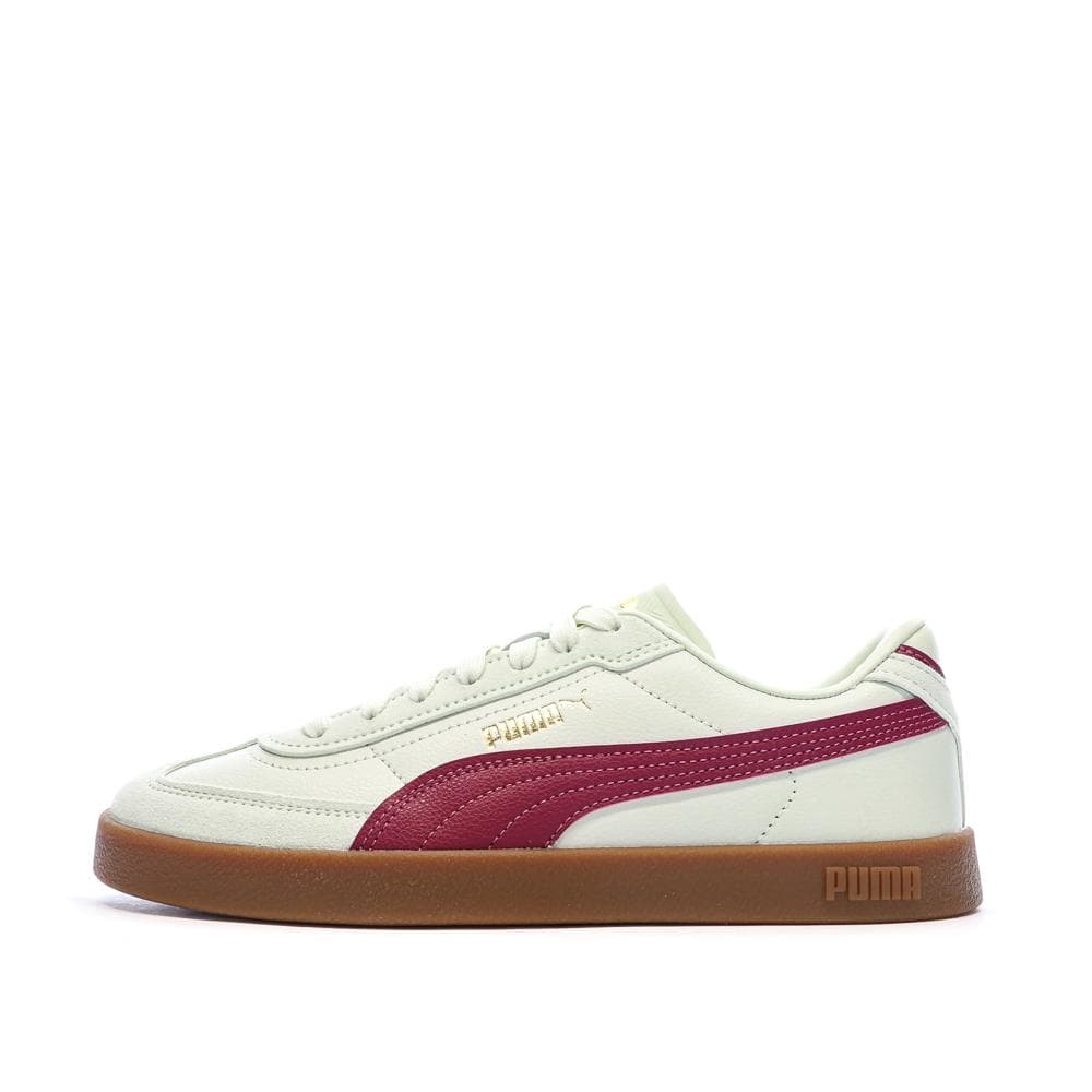 Baskets Bordeaux/Vert Femme Puma Club II Era 1