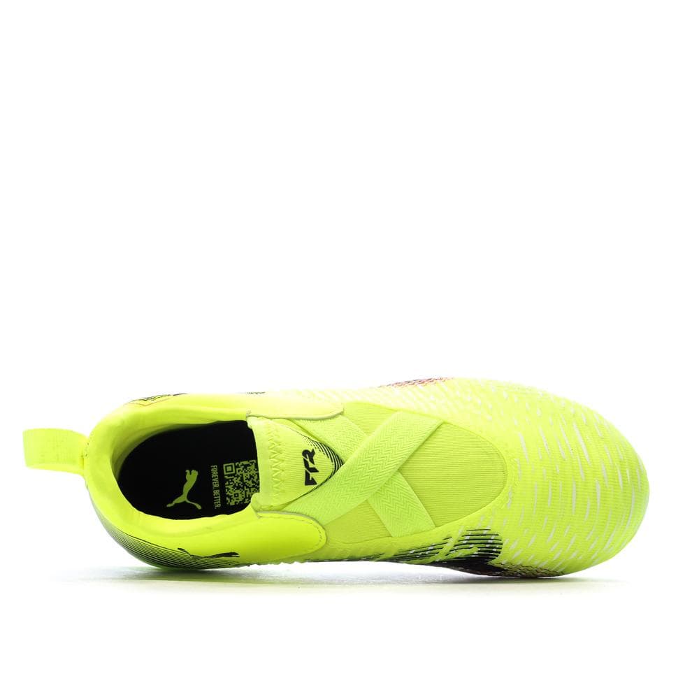 Chaussures de Foot Jaunes Junior Puma Future 8 Match Ll FG 4