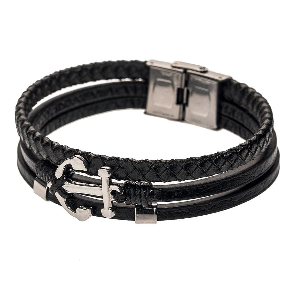 Bracelet Noir Geographical Norway 315130 1