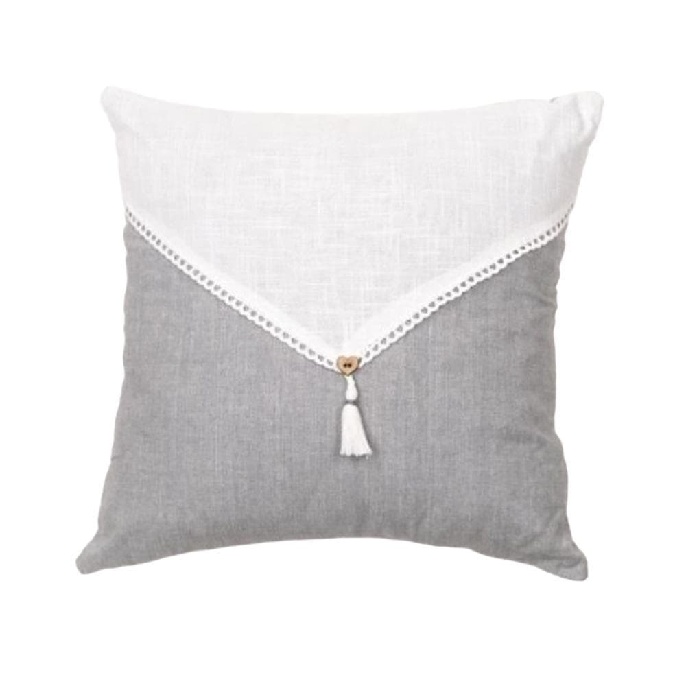Coussin déhoussable Grise/Blanche Today Charme 1