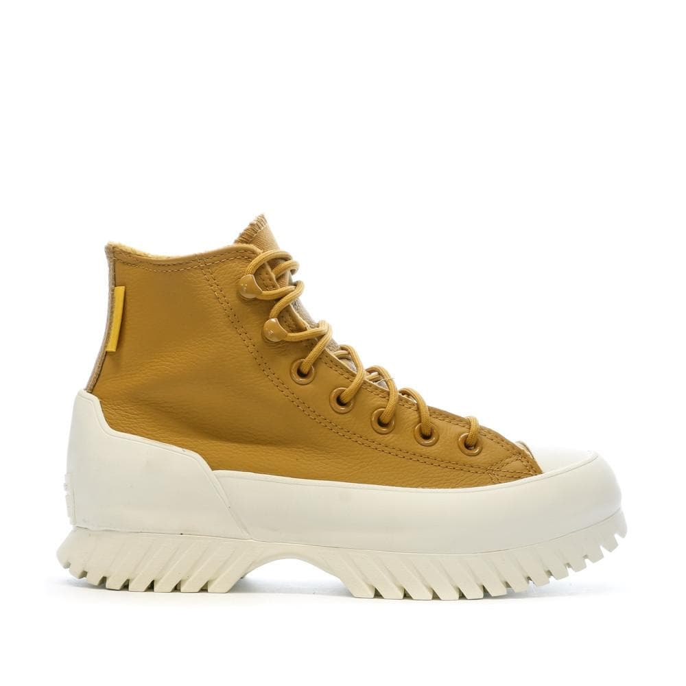 Baskets Moutarde Femme Converse Lugged Winter 2.0 2