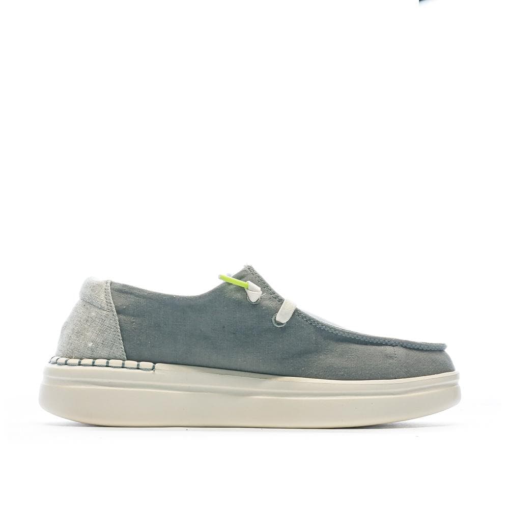 Chaussures Gris/Bleu Femme Hey Dude Wendy Rise 2