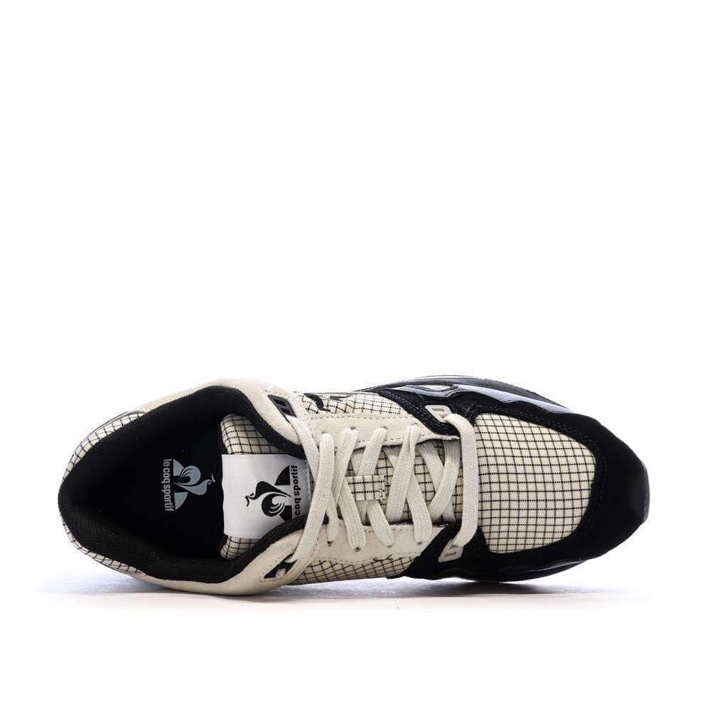 Baskets Noir/Beige Homme Le Coq Sportif Lcs R1000 Ripstop 4