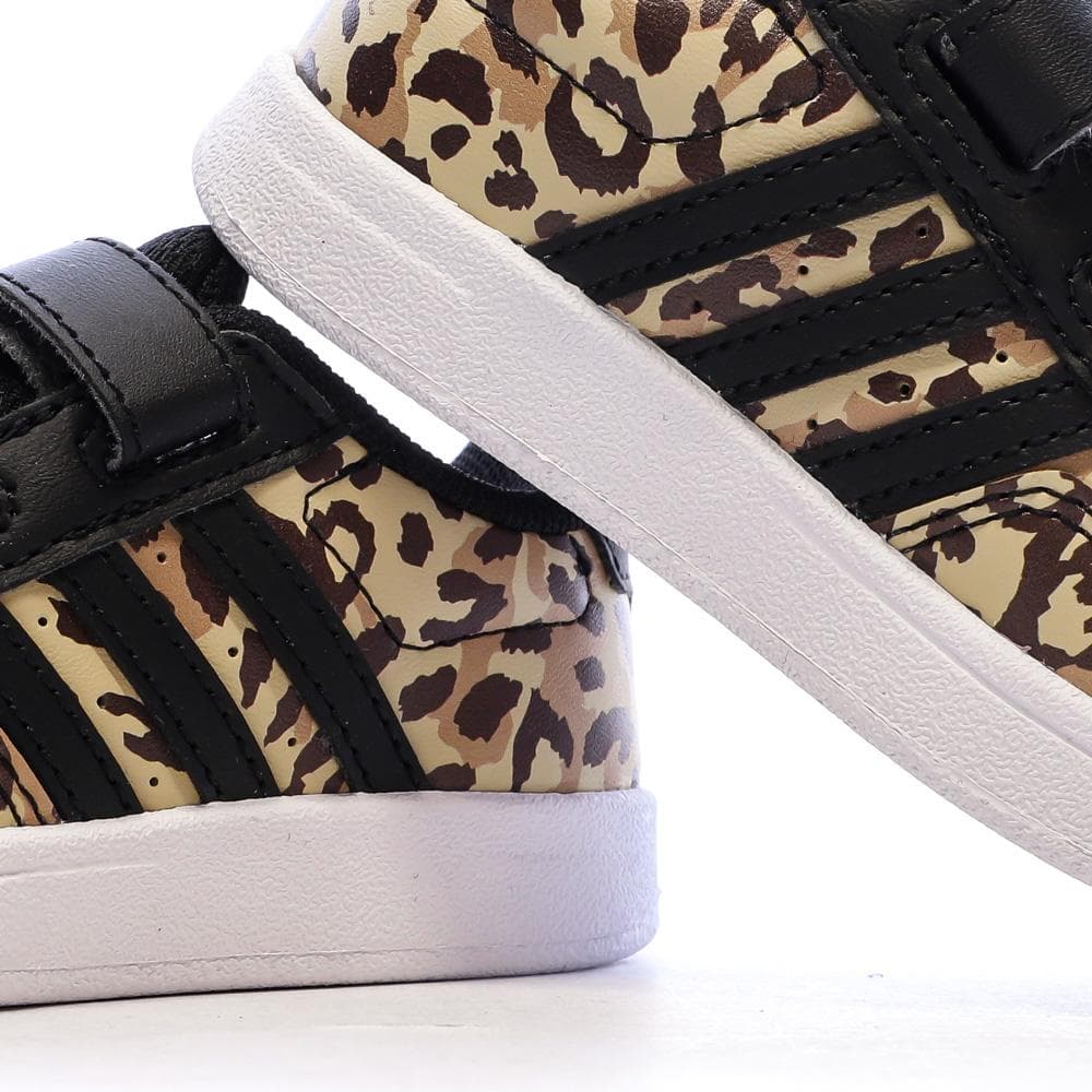 Baskets Noire/Marron Fille Adidas Breaknet 7