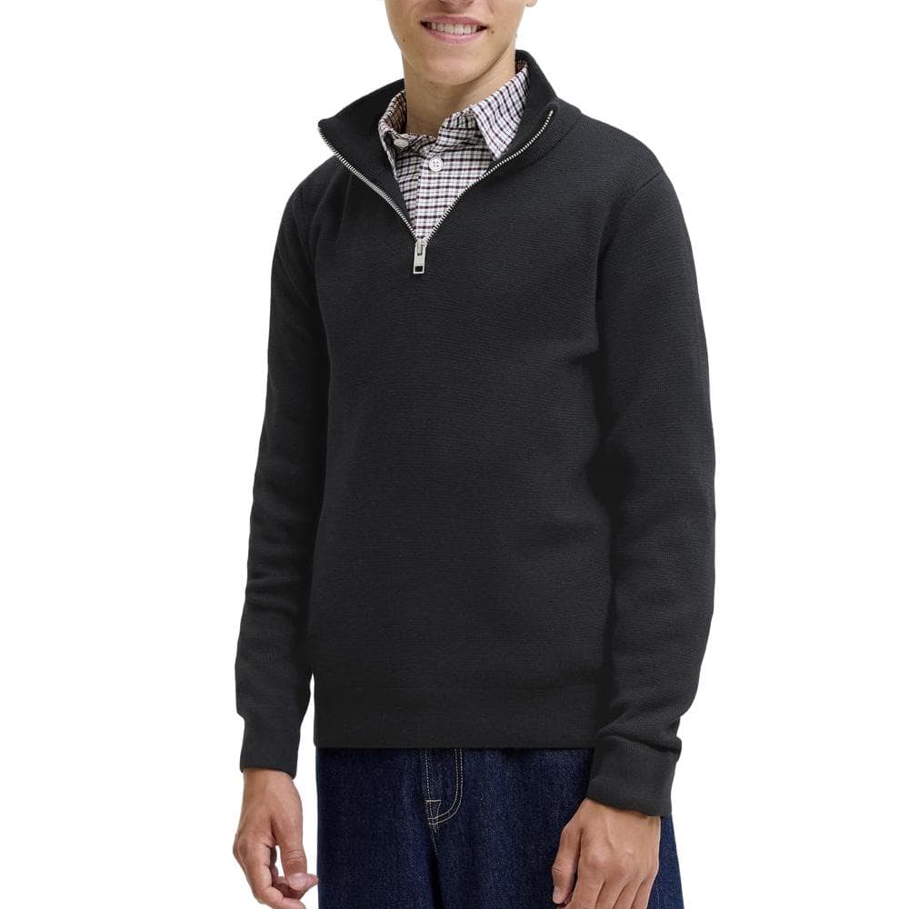 Pull Noir Homme Jack & Jones Milano 1
