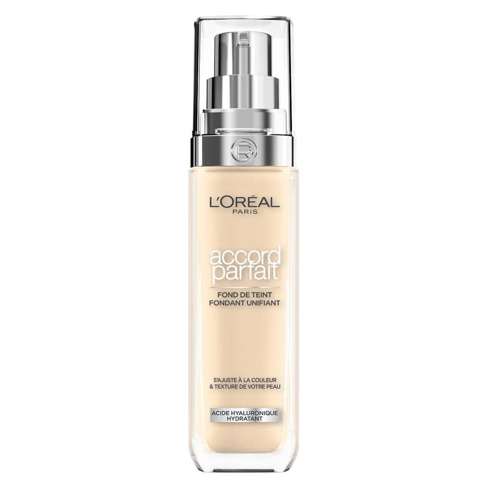 Fond de teint Accord Parfait L'Oréal Paris Acide Hyaluronique 1