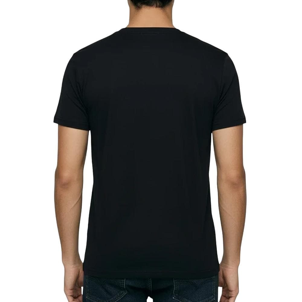 T-Shirt Noir Homme Lee Cooper GLC1986 2