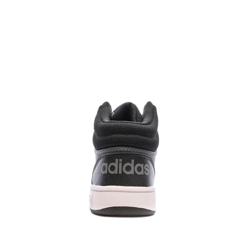Baskets Noir Garçon Adidas Hoops 3.0 Mid 3